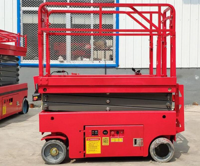 青松路街道移动式升降平台