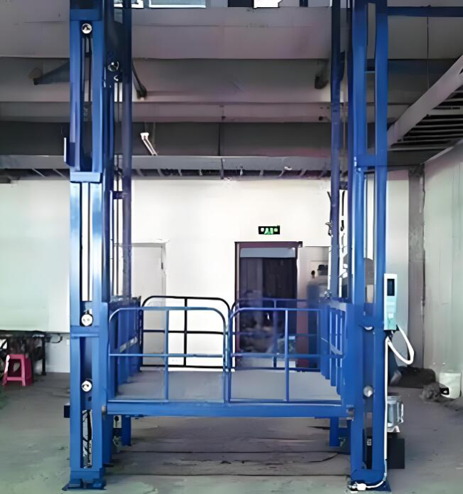 青松路街道导轨式升降货梯