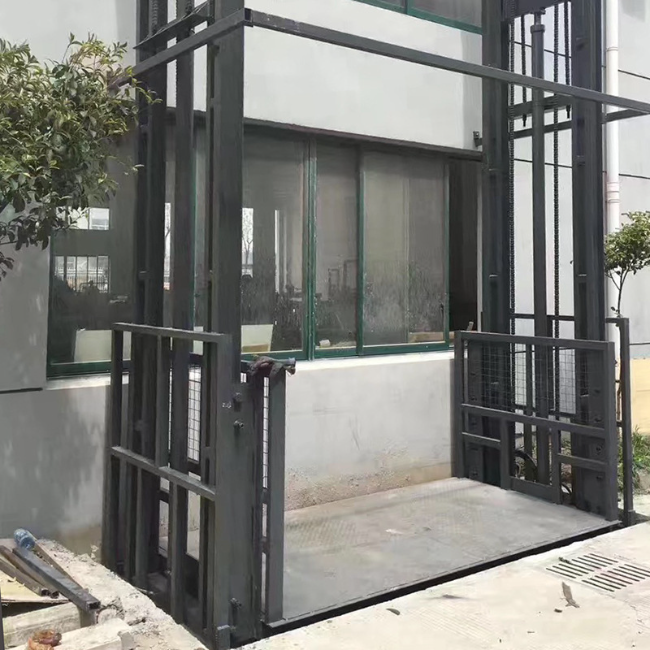 青松路街道5吨室外升降货梯